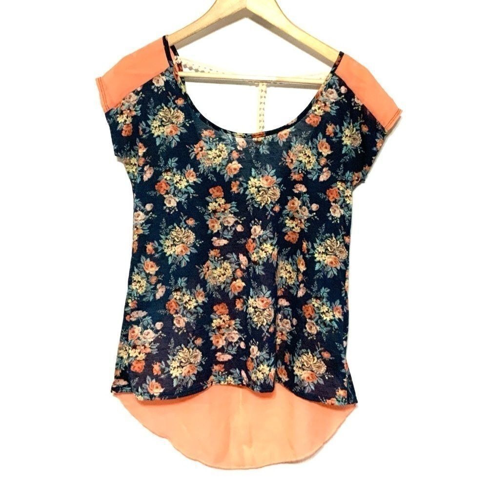 Rue21floralpeach Bluelacexs